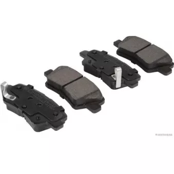 Jeu de 4 plaquettes de frein arrière HERTH+BUSS JAKOPARTS J3610532