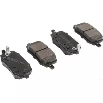 Jeu de 4 plaquettes de frein arrière HERTH+BUSS JAKOPARTS J3610539