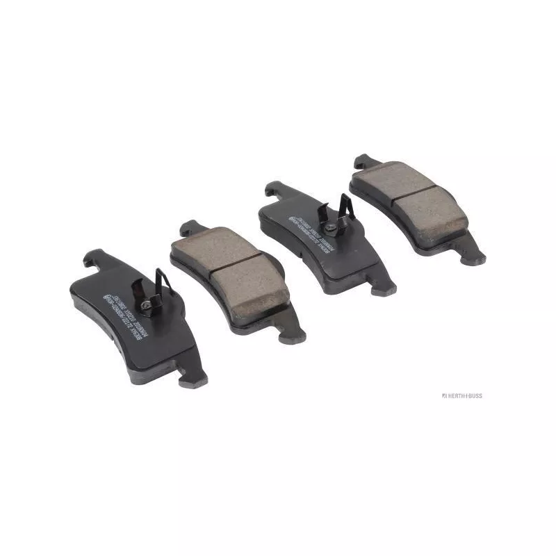 Jeu de 4 plaquettes de frein arrière HERTH+BUSS JAKOPARTS J3610802