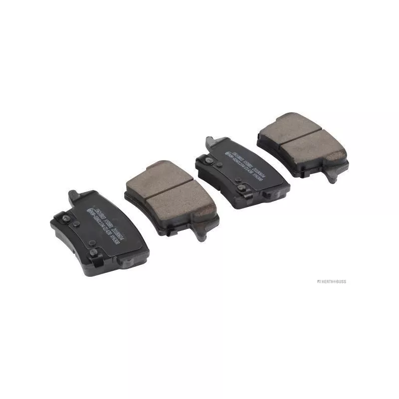Jeu de 4 plaquettes de frein arrière HERTH+BUSS JAKOPARTS J3610803