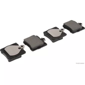 Jeu de 4 plaquettes de frein arrière HERTH+BUSS JAKOPARTS J3610806