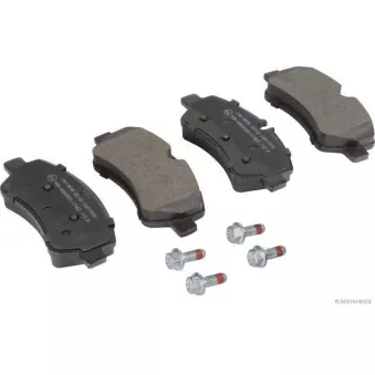 Jeu de 4 plaquettes de frein arrière HERTH+BUSS JAKOPARTS J3610808