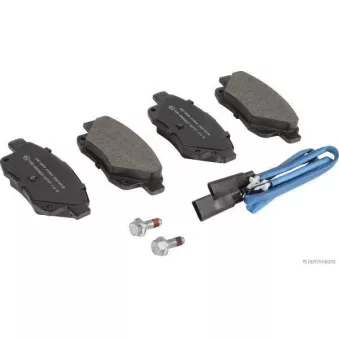 Jeu de 4 plaquettes de frein arrière HERTH+BUSS JAKOPARTS J3610809