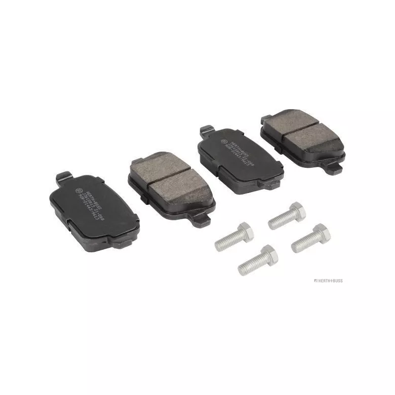 Jeu de 4 plaquettes de frein arrière HERTH+BUSS JAKOPARTS J3610813