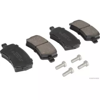 Jeu de 4 plaquettes de frein arrière HERTH+BUSS JAKOPARTS J3610814