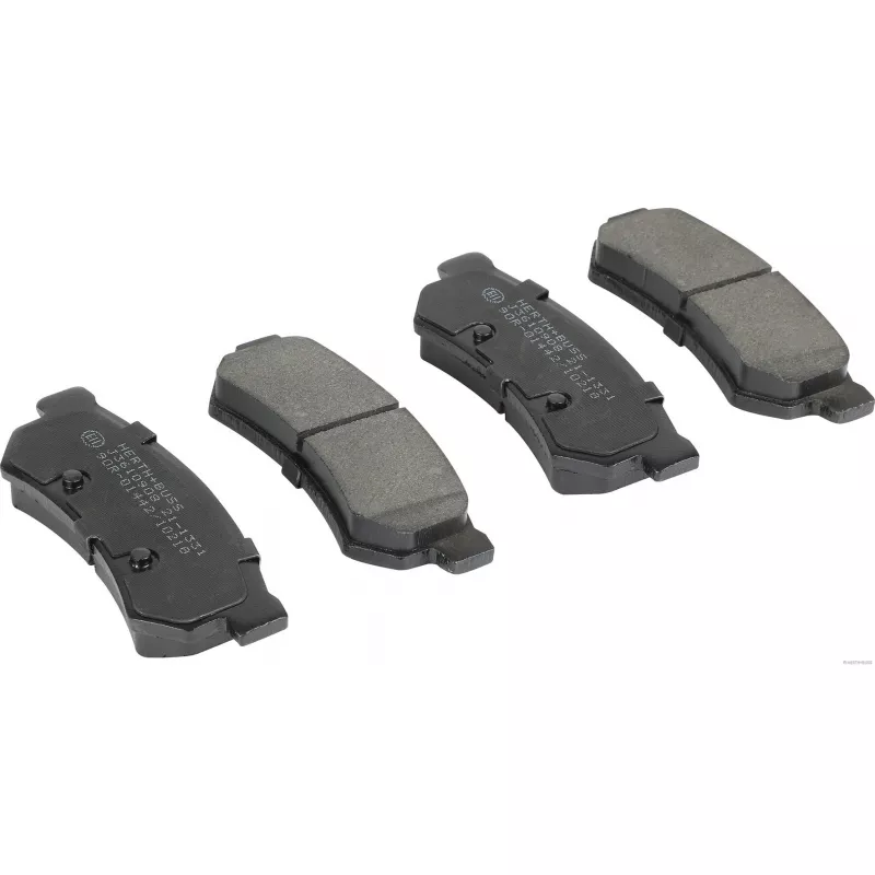 Jeu de 4 plaquettes de frein arrière HERTH+BUSS JAKOPARTS J3610908