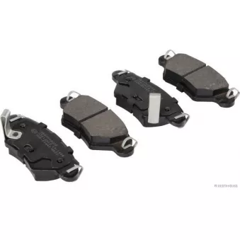 Jeu de 4 plaquettes de frein arrière HERTH+BUSS JAKOPARTS J3610910
