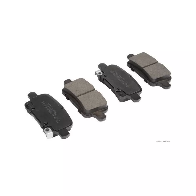 Jeu de 4 plaquettes de frein arrière HERTH+BUSS JAKOPARTS J3610911
