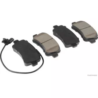 Jeu de 4 plaquettes de frein arrière HERTH+BUSS JAKOPARTS J3611006
