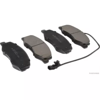 Jeu de 4 plaquettes de frein arrière HERTH+BUSS JAKOPARTS J3611010