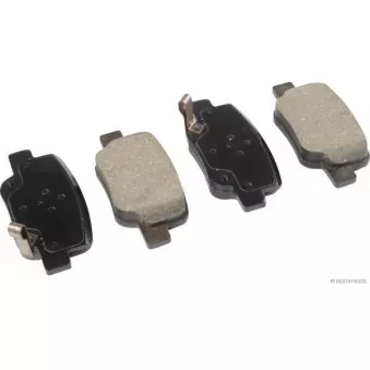 Jeu de 4 plaquettes de frein arrière HERTH+BUSS JAKOPARTS