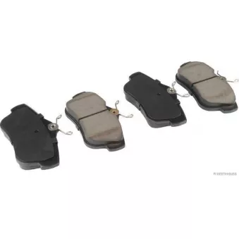 Jeu de 4 plaquettes de frein arrière HERTH+BUSS JAKOPARTS J3612043