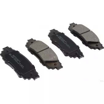 Jeu de 4 plaquettes de frein arrière HERTH+BUSS JAKOPARTS J3612045