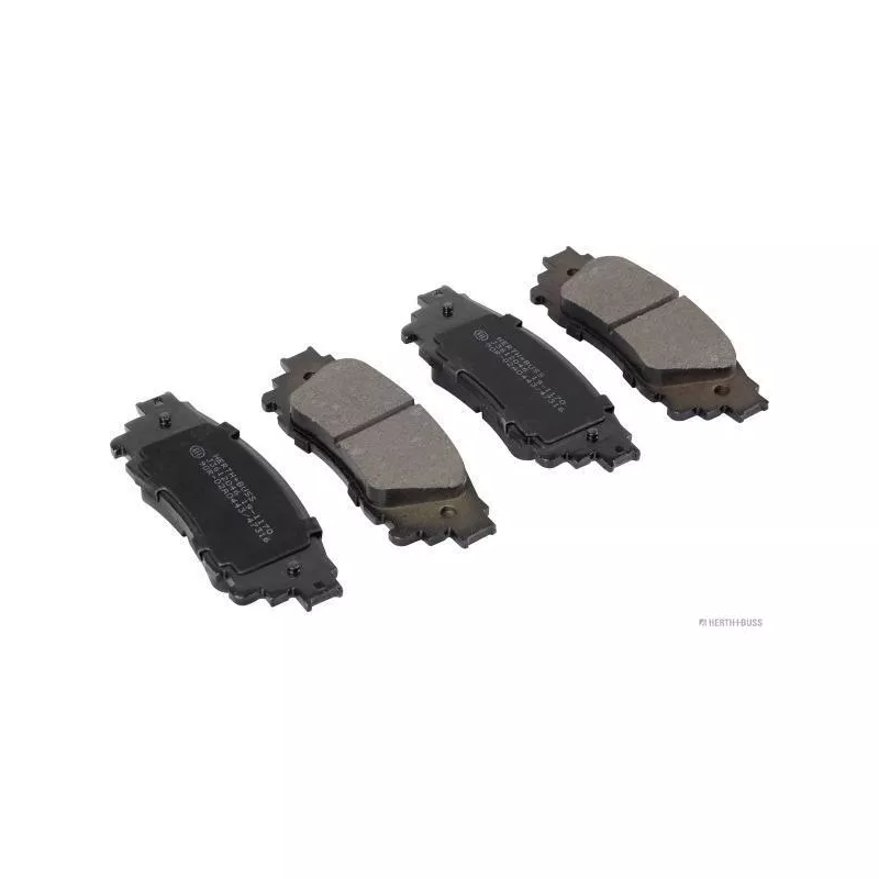 Jeu de 4 plaquettes de frein arrière HERTH+BUSS JAKOPARTS J3612046