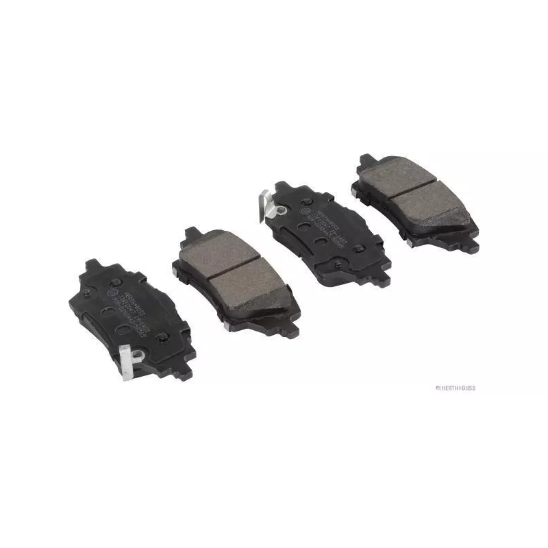 Jeu de 4 plaquettes de frein arrière HERTH+BUSS JAKOPARTS J3612047