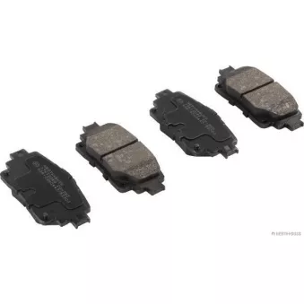 Jeu de 4 plaquettes de frein arrière HERTH+BUSS JAKOPARTS J3612048