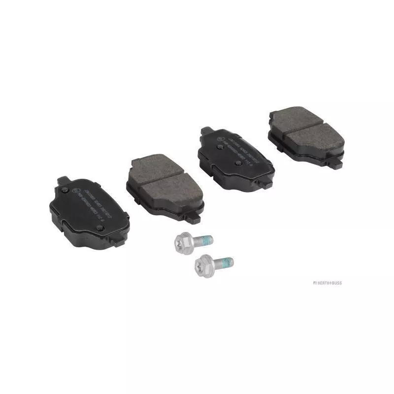 Jeu de 4 plaquettes de frein arrière HERTH+BUSS JAKOPARTS J3612050