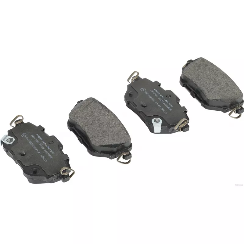 Jeu de 4 plaquettes de frein arrière HERTH+BUSS JAKOPARTS J3612057