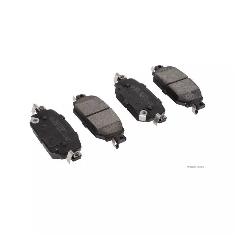 Jeu de 4 plaquettes de frein arrière HERTH+BUSS JAKOPARTS J3613025