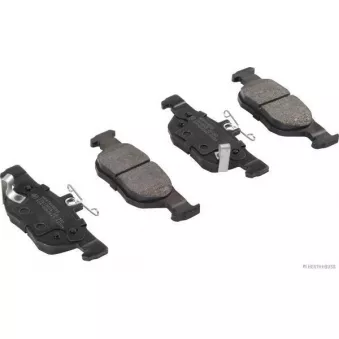 Jeu de 4 plaquettes de frein arrière HERTH+BUSS JAKOPARTS J3613026