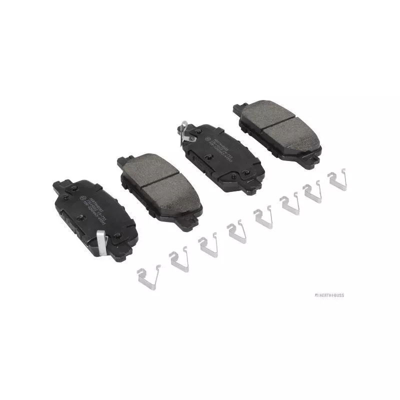Jeu de 4 plaquettes de frein arrière HERTH+BUSS JAKOPARTS J3614022