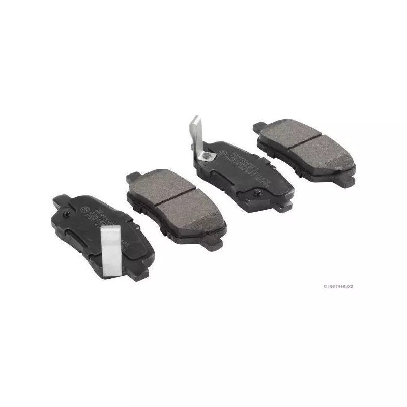 Jeu de 4 plaquettes de frein avant HERTH+BUSS JAKOPARTS J3614023