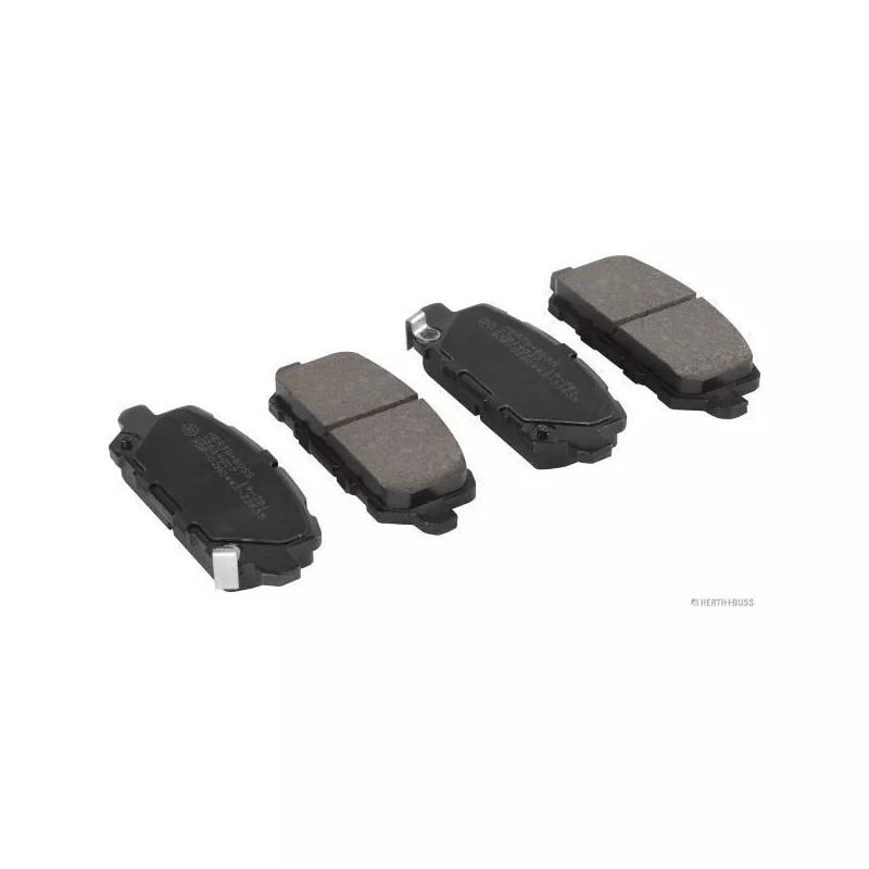Jeu de 4 plaquettes de frein arrière HERTH+BUSS JAKOPARTS J3614027
