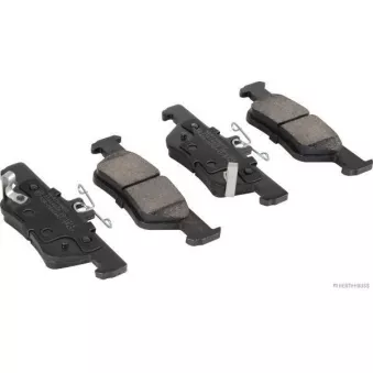 Jeu de 4 plaquettes de frein arrière HERTH+BUSS JAKOPARTS J3614028