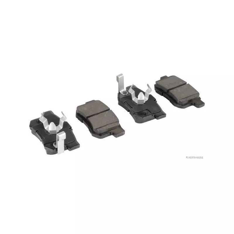 Jeu de 4 plaquettes de frein arrière HERTH+BUSS JAKOPARTS J3614029