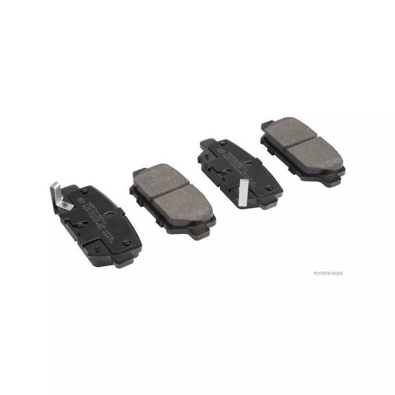 Jeu de 4 plaquettes de frein arrière HERTH+BUSS JAKOPARTS J3615018