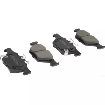 Jeu de 4 plaquettes de frein arrière HERTH+BUSS JAKOPARTS J3617008