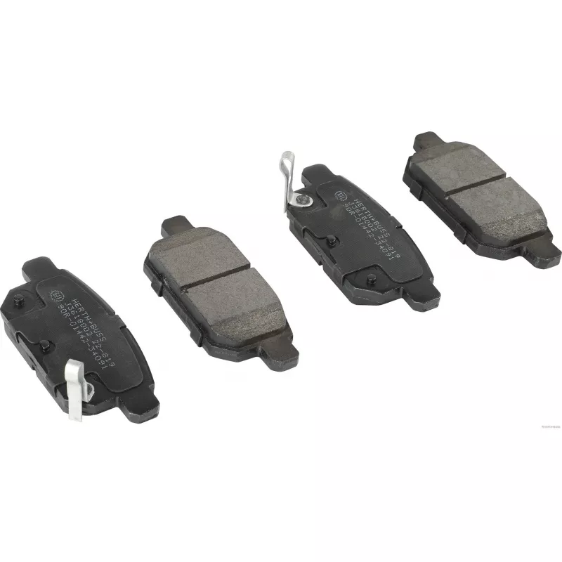 Jeu de 4 plaquettes de frein arrière HERTH+BUSS JAKOPARTS J3618002