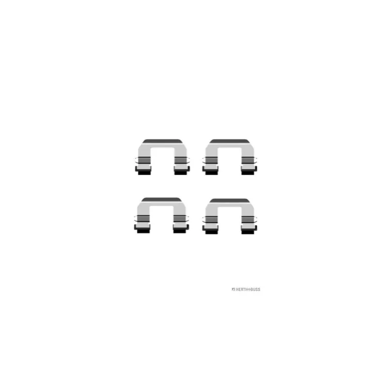 Kit d'accessoires, plaquette de frein à disque HERTH+BUSS JAKOPARTS J3660306