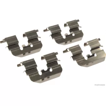Kit d'accessoires, plaquette de frein à disque HERTH+BUSS JAKOPARTS J3660400