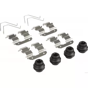 Kit d'accessoires, plaquette de frein à disque HERTH+BUSS JAKOPARTS J3660529