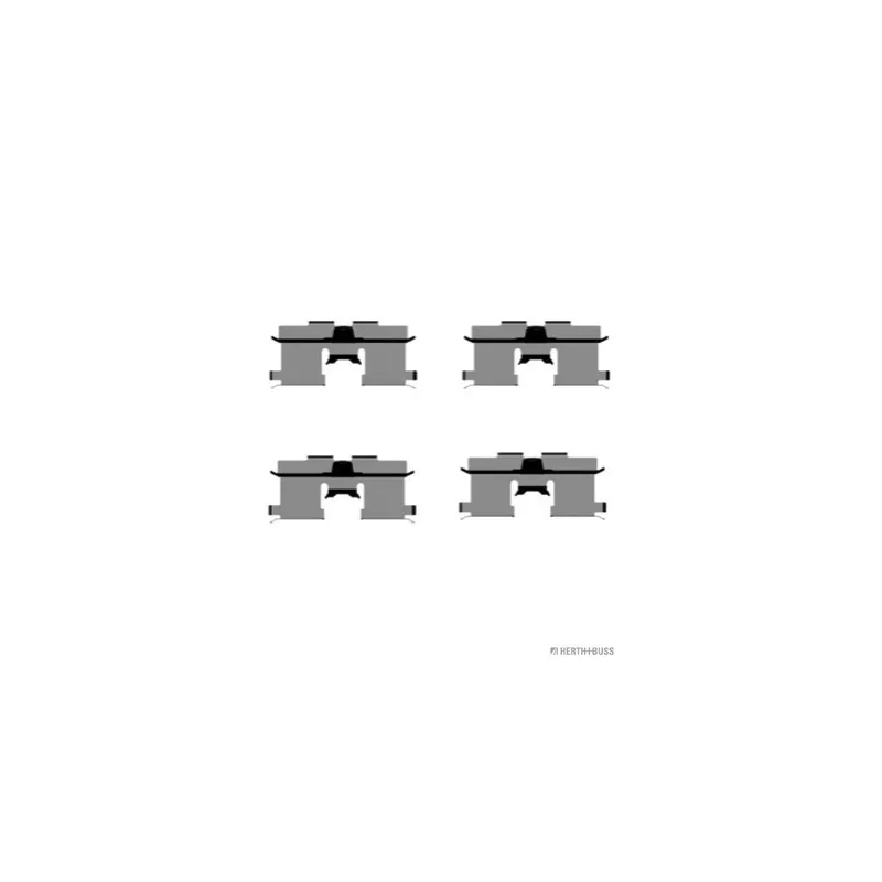 Kit d'accessoires, plaquette de frein à disque HERTH+BUSS JAKOPARTS J3660902