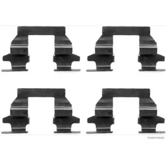 Kit d'accessoires, plaquette de frein à disque HERTH+BUSS JAKOPARTS J3661033