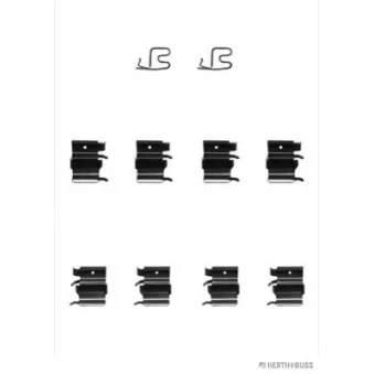 Kit d'accessoires, plaquette de frein à disque HERTH+BUSS JAKOPARTS J3662018