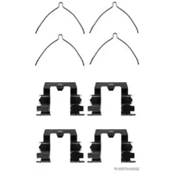 Kit d'accessoires, plaquette de frein à disque HERTH+BUSS JAKOPARTS J3663004