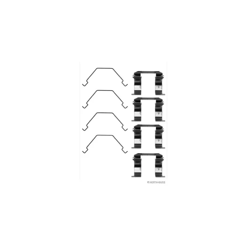 Kit d'accessoires, plaquette de frein à disque HERTH+BUSS JAKOPARTS J3663007