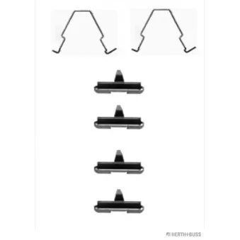 Kit d'accessoires, plaquette de frein à disque HERTH+BUSS JAKOPARTS J3663012