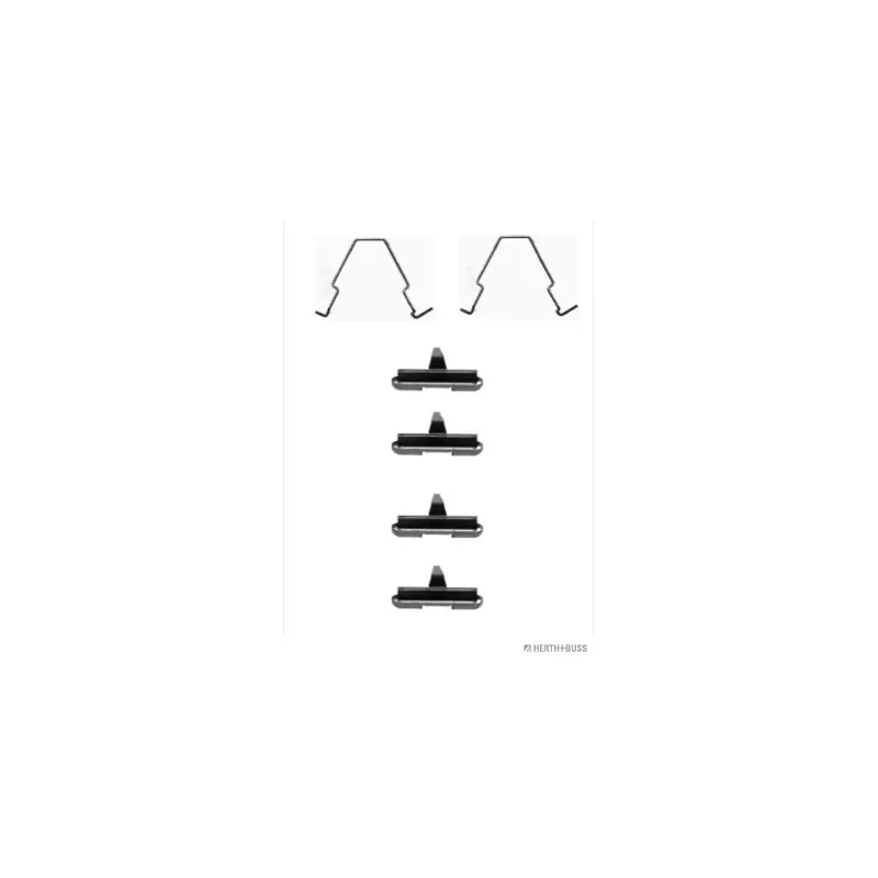 Kit d'accessoires, plaquette de frein à disque HERTH+BUSS JAKOPARTS J3663012
