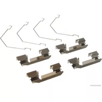 Kit d'accessoires, plaquette de frein à disque HERTH+BUSS JAKOPARTS J3663021