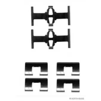 Kit d'accessoires, plaquette de frein à disque HERTH+BUSS JAKOPARTS J3664010