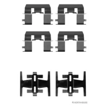 Kit d'accessoires, plaquette de frein à disque HERTH+BUSS JAKOPARTS J3664011