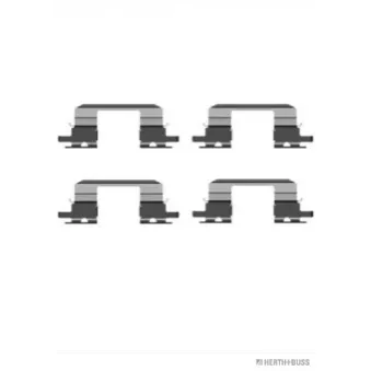 Kit d'accessoires, plaquette de frein à disque HERTH+BUSS JAKOPARTS J3667002