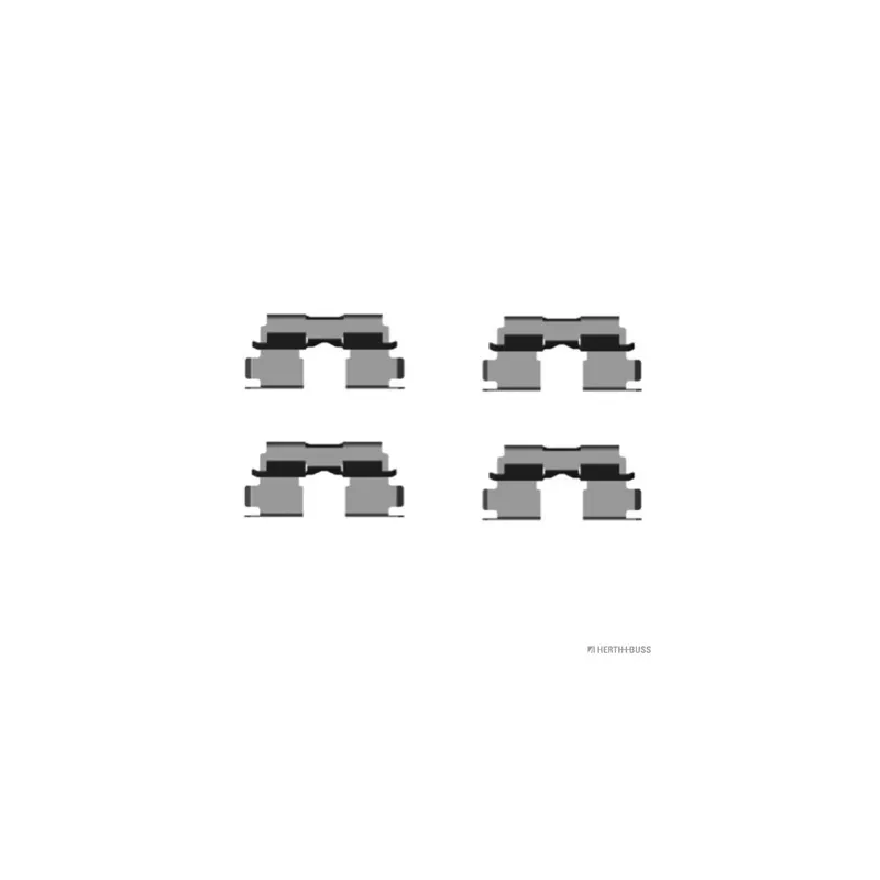 Kit d'accessoires, plaquette de frein à disque HERTH+BUSS JAKOPARTS J3668007