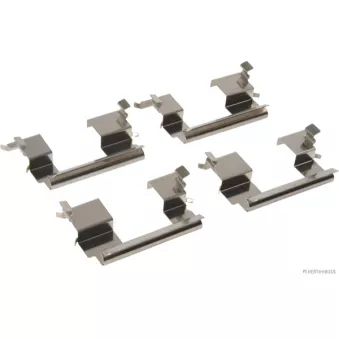 Kit d'accessoires, plaquette de frein à disque HERTH+BUSS JAKOPARTS J3669004