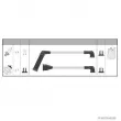 Kit de câbles d'allumage HERTH+BUSS JAKOPARTS J5380507 - Visuel 2