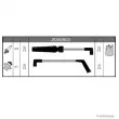 Kit de câbles d'allumage HERTH+BUSS JAKOPARTS J5380903 - Visuel 2